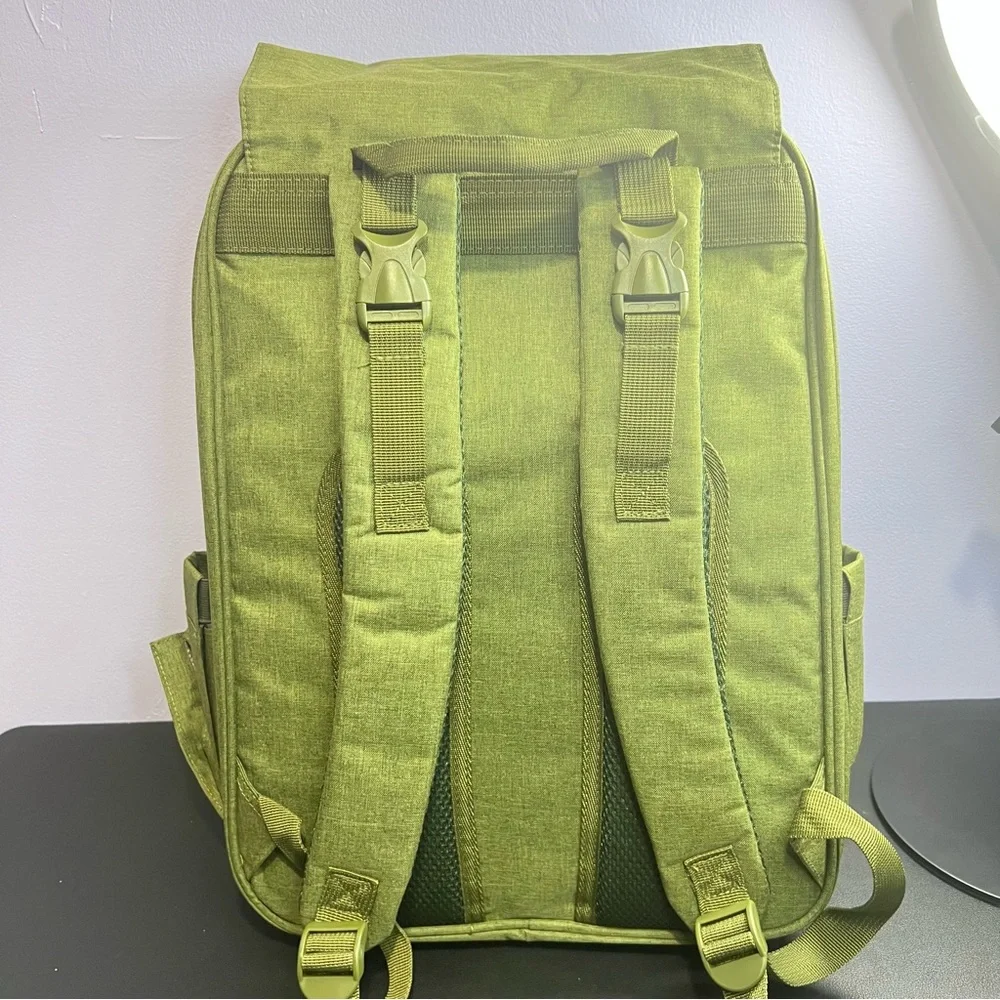 NWT Pillani All-in-One Diaper Bag - Green